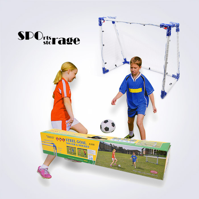 스포리지 대만산 품질좋은 가볍고 튼튼한 강화PVC 조립식 높이90 골대 (알파벳 골대로 조립이 쉬워요)