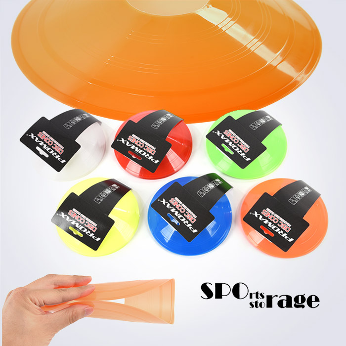 스포리지 대만산 부드럽고 탄력좋은 PVC 소프트 리플렉스 19cm 접시콘 6개세트