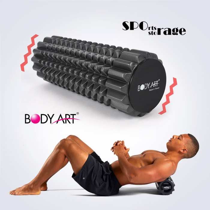 스포리지 명품피트니스 바디아트 1700RPM 강력진동 알피엠 마사지폼롤러 (대만산으로 품질 확실해요)