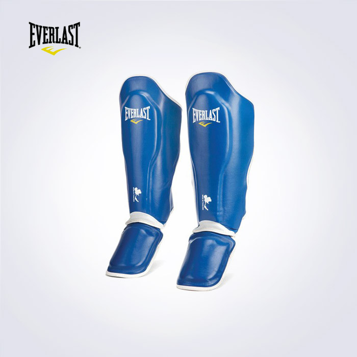 EVERLAST 타이 가죽 정강이 가드