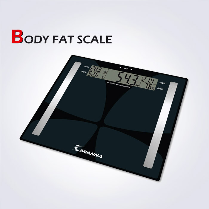 Wide LCD 원스탑체크 체지방 체중계