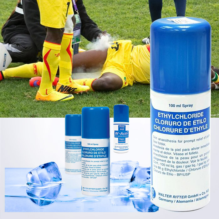 독일정품 에틸클로라이드 급냉 스프레이 100ml (스포츠손상 응급 아이스냉각,콜드,혈관수축,쿨다운)