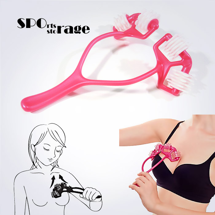 스포리지 하루10분 볼륨업 BUST ROLLER 가슴 확대 마사지롤러,유선자극 유방 커지는 맛사지