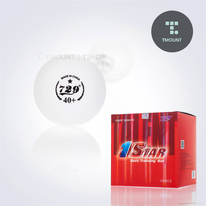 729 1STAR BALL OF PRACTICE 1성 탁구공 100개입 