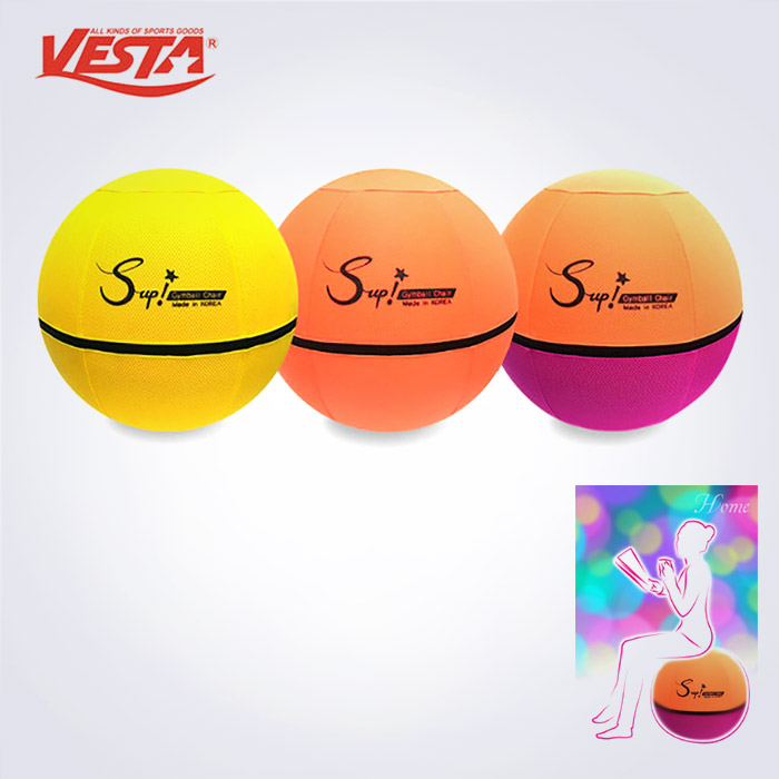 VESTA 고급매쉬 짐볼체어 (발펌프포함)