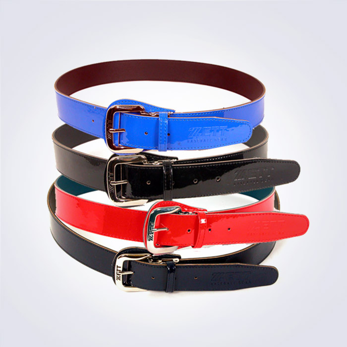 ZETT 에나멜 야구벨트