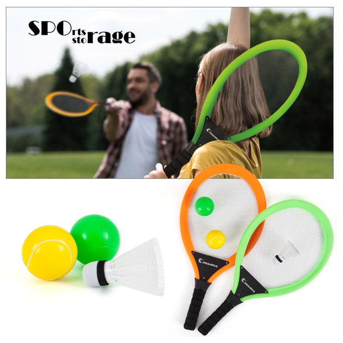 스포리지 펀플레이 조이민턴 (엄청크지만 가벼운 라켓,가족몰이,레저놀이,갬핑놀이)