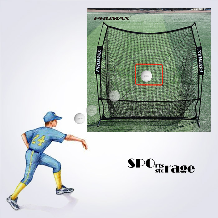 스포리지 대만산 베이스볼 피칭 조립식 스틸 캐치볼네트 (스트라이크존,200개이상 포구)