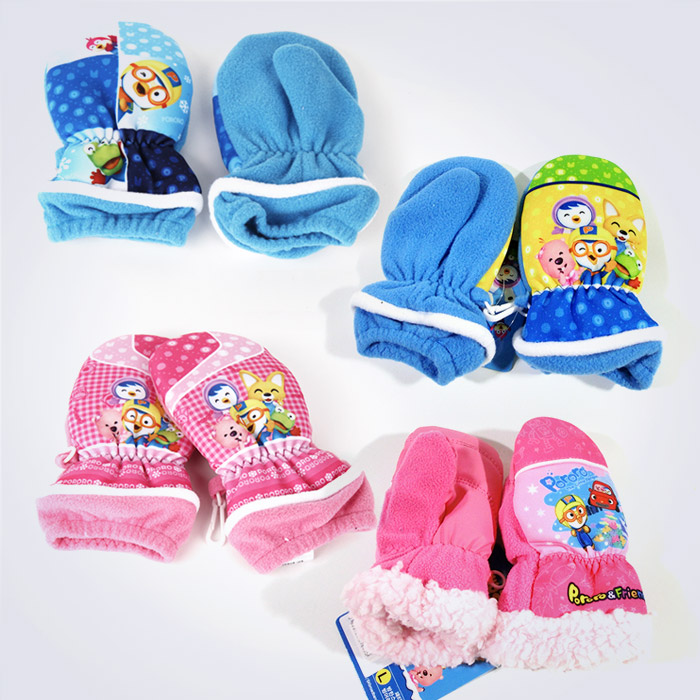 스포리지 뽀로로 유아 플리스 글러브장갑