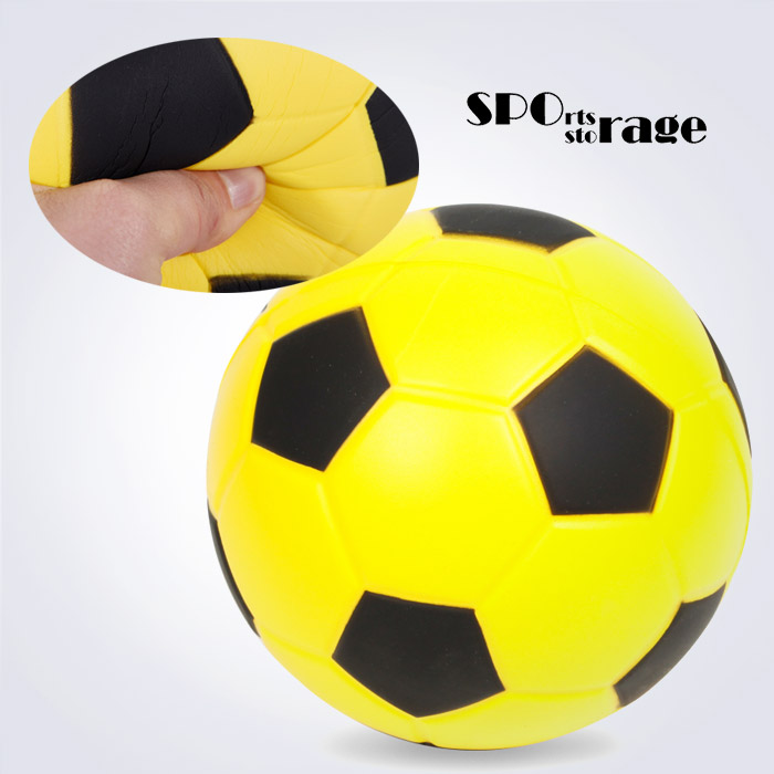 스포리지 품질좋은 대만산 PU 안전폼 미니축구공 (말랑하지만 탄탄한 폴리우레탄 고급 폼 스킬볼)
