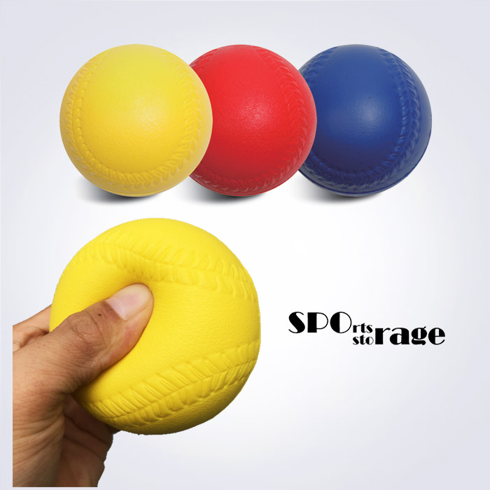 스포리지 대만산 소프티 탄탄 PU폼 베이스볼공 (말랑하지만 탄탄한 품질좋은 대만산 소프트폼볼)