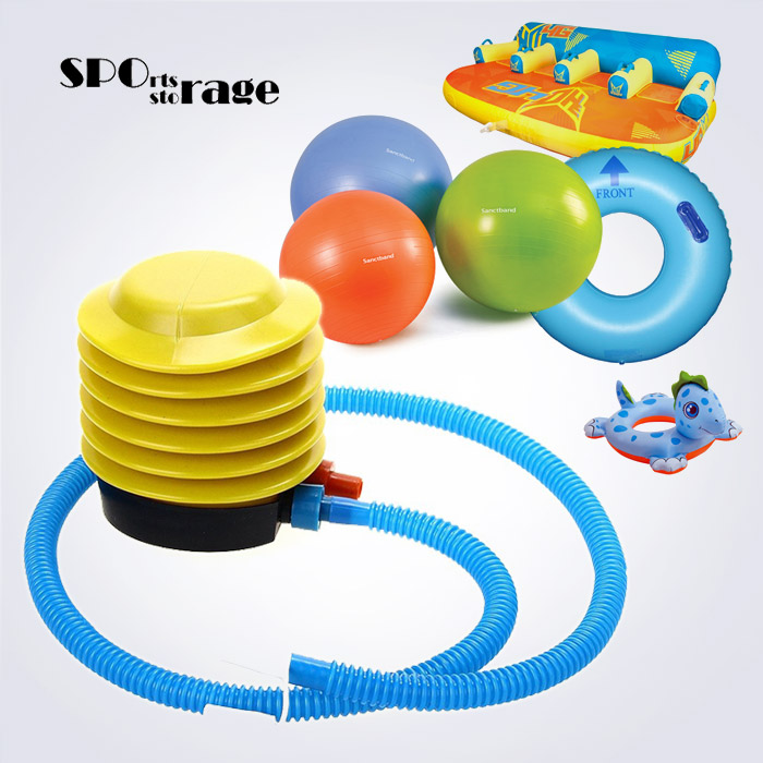 스포리지 튜브전용 양방향 발펌프(물놀이튜브,짐볼등에 바람넣을때 뺄때도 사용하는 양방향 풋펌프)