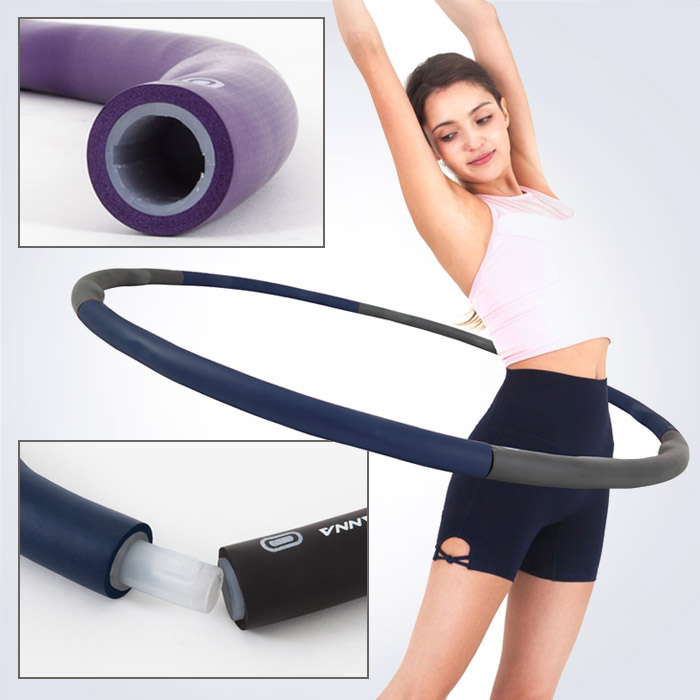 스포리지 무통 NBR 쿠션 다이어트 훌라후프 1.2kg 초중급용