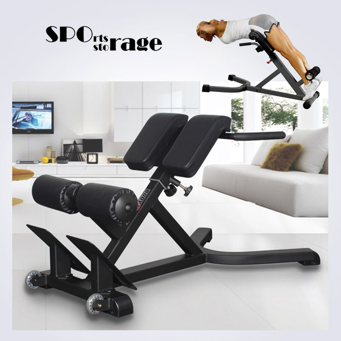 스포리지 대한민국생산 일체형바디 흔들림없는 뒷태운동 홈트 포터블 로망체어(척추,기립근,엉덩이,코어)