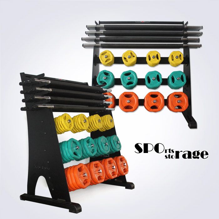 스포리지 대한민국생산 역기종,원판 대용량 펌프바벨세트 거치대(샤프한 레이저 커팅판넬 고정 받침대)