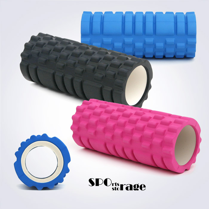 스포리지 EVA폼 마사지 멀티범프 폼롤러 (압축EVA 압도적인 시원함,포인트 트리거 스트레칭롤러)