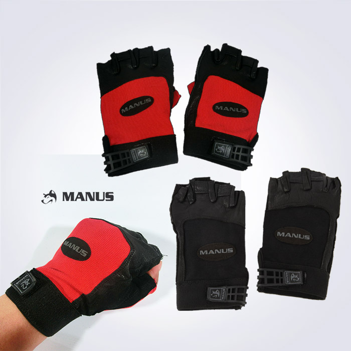 MANUS 가죽콤비 헬스장갑
