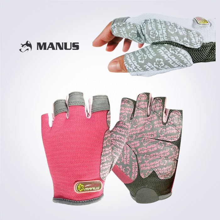 스포리지 명품 MANUS 가볍고 시원한 라이트쿨 피트니스 우먼장갑 (여성용 한정 가격할인)