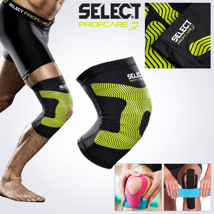 SELECT 압박 키네시올로지 테이핑 무릎슬리브 (보호대+테이핑) 이중효과,무릎관절,무릎인대 보강
