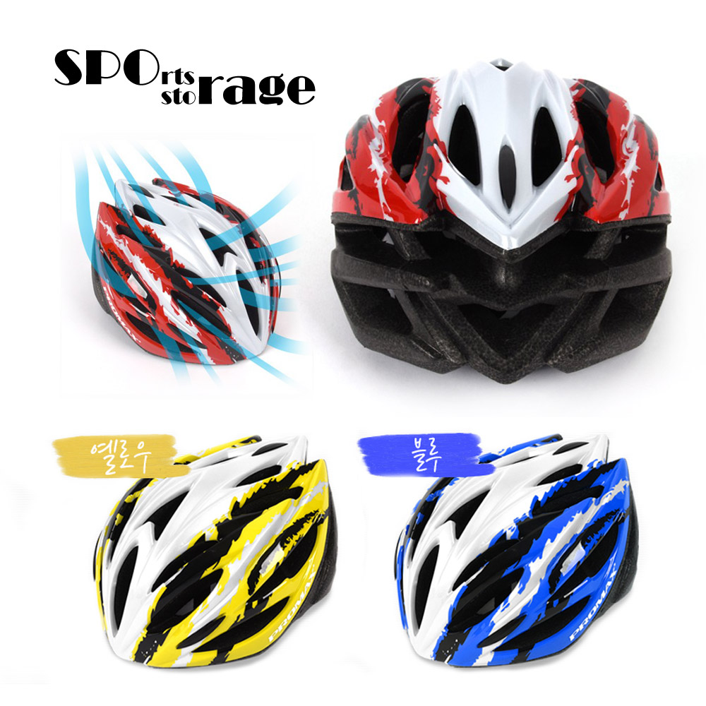 스포리지 쿨 윈드패스 원터치훅 성인 안전헬멧 (정말 시원한 헬멧)