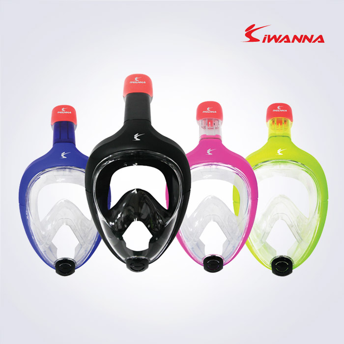 아이워너 뉴 풀페이스 스노클링 세트