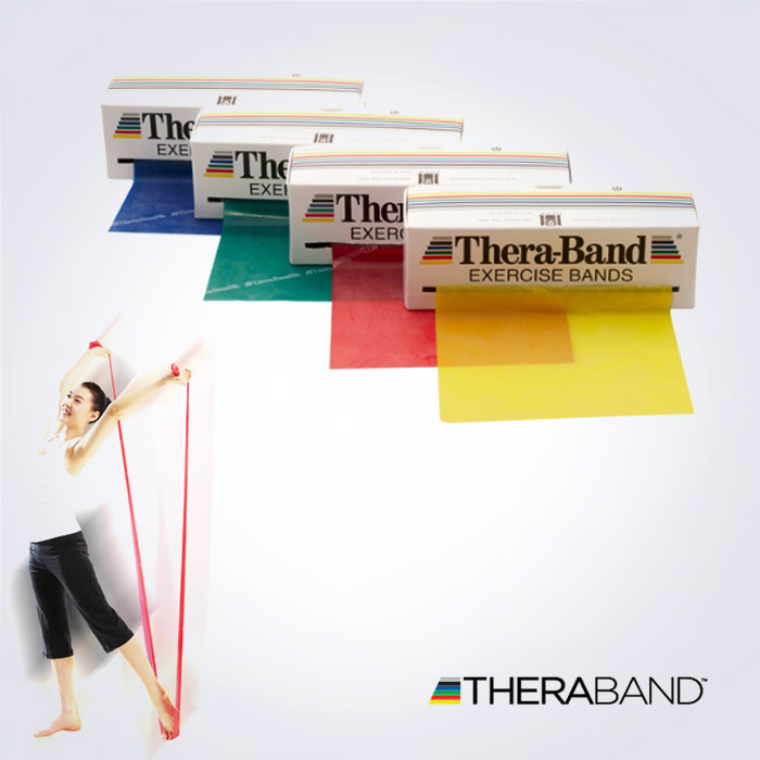 Thera-Band 천연 라텍스밴드 5.4m